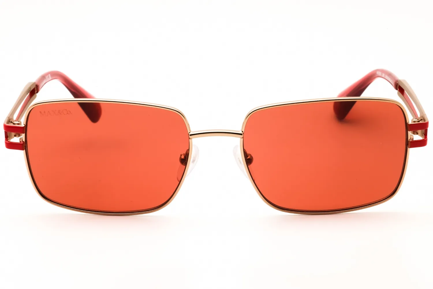 Max & Co MO0090 28S Sunglasses Shiny Rose Gold 54mm Women 2