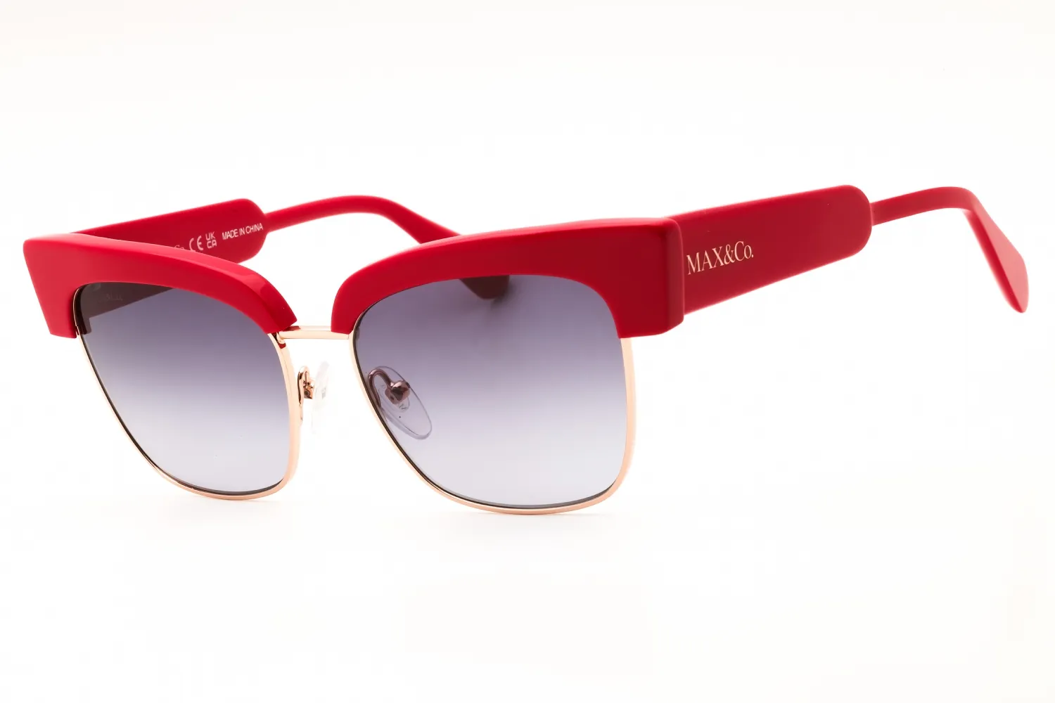 Max & Co MO0092 66B Sunglasses Shiny Red 54mm Women