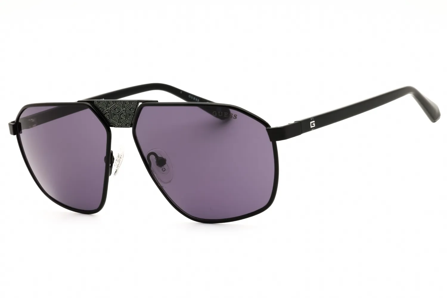 Guess GU00086 01Y Sunglasses Shiny Black 59mm Men