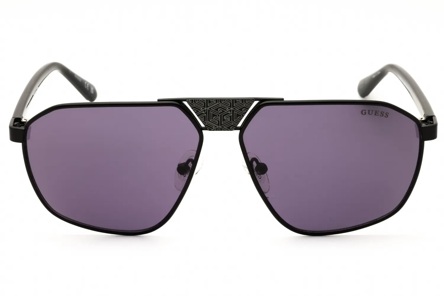 Guess GU00086 01Y Sunglasses Shiny Black 59mm Men 2