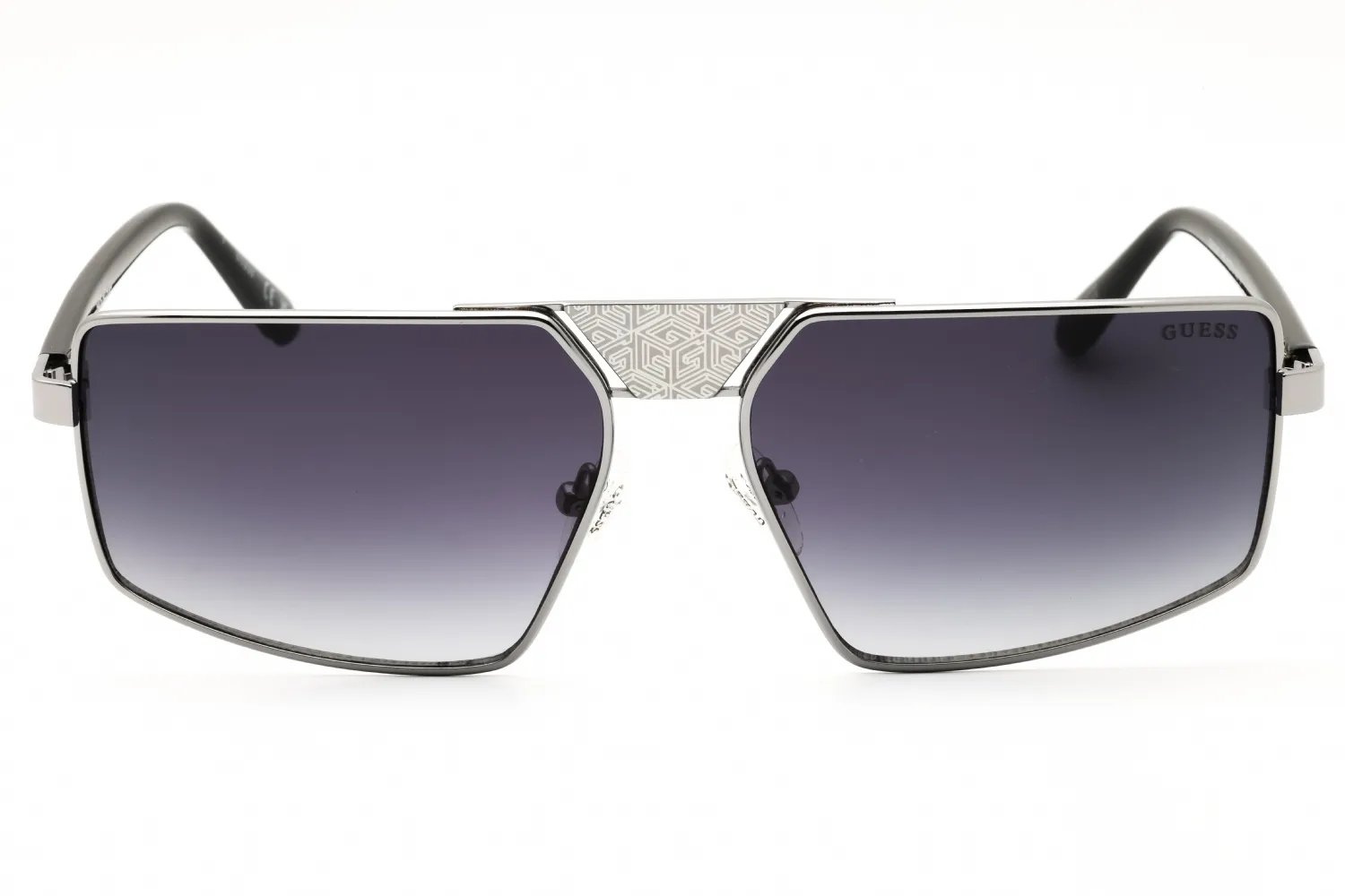 Guess GU00087 08B Sunglasses Shiny Gunmetal 60mm Men 2