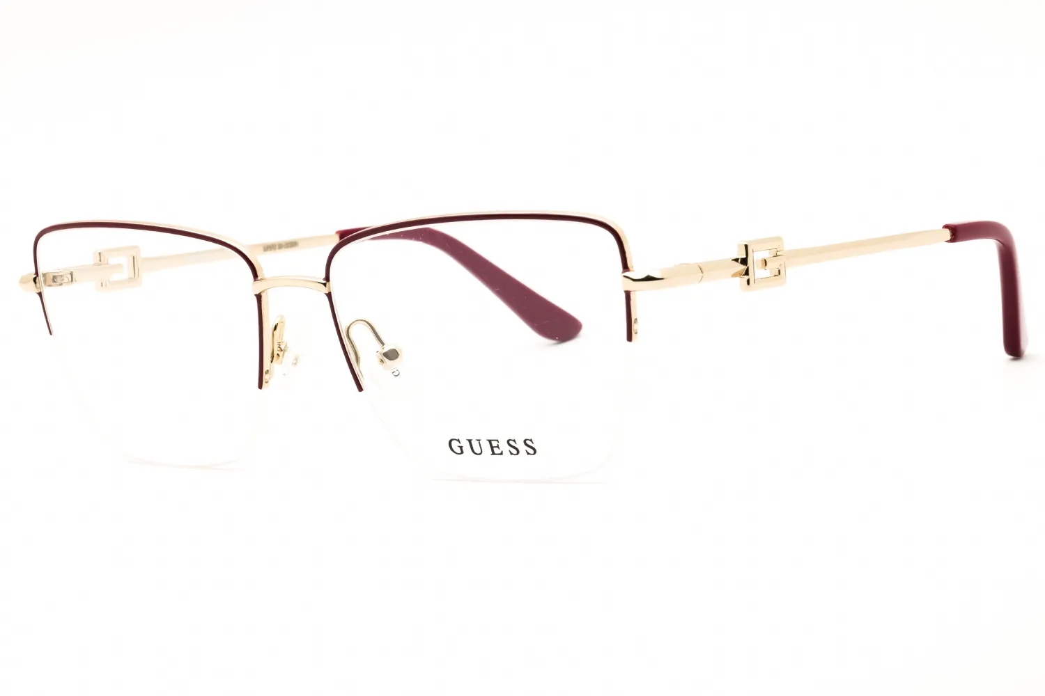 Guess GU2976 071 Eyeglasses Bordeaux 53mm Women