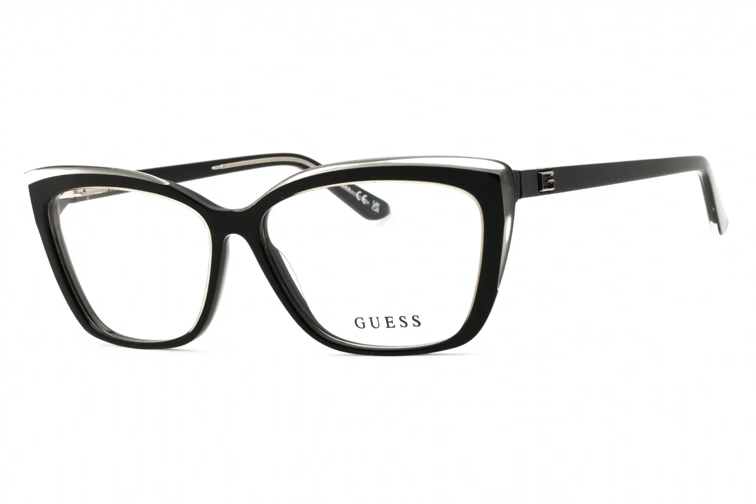 Guess GU2977 005 Eyeglasses Black 55mm Women
