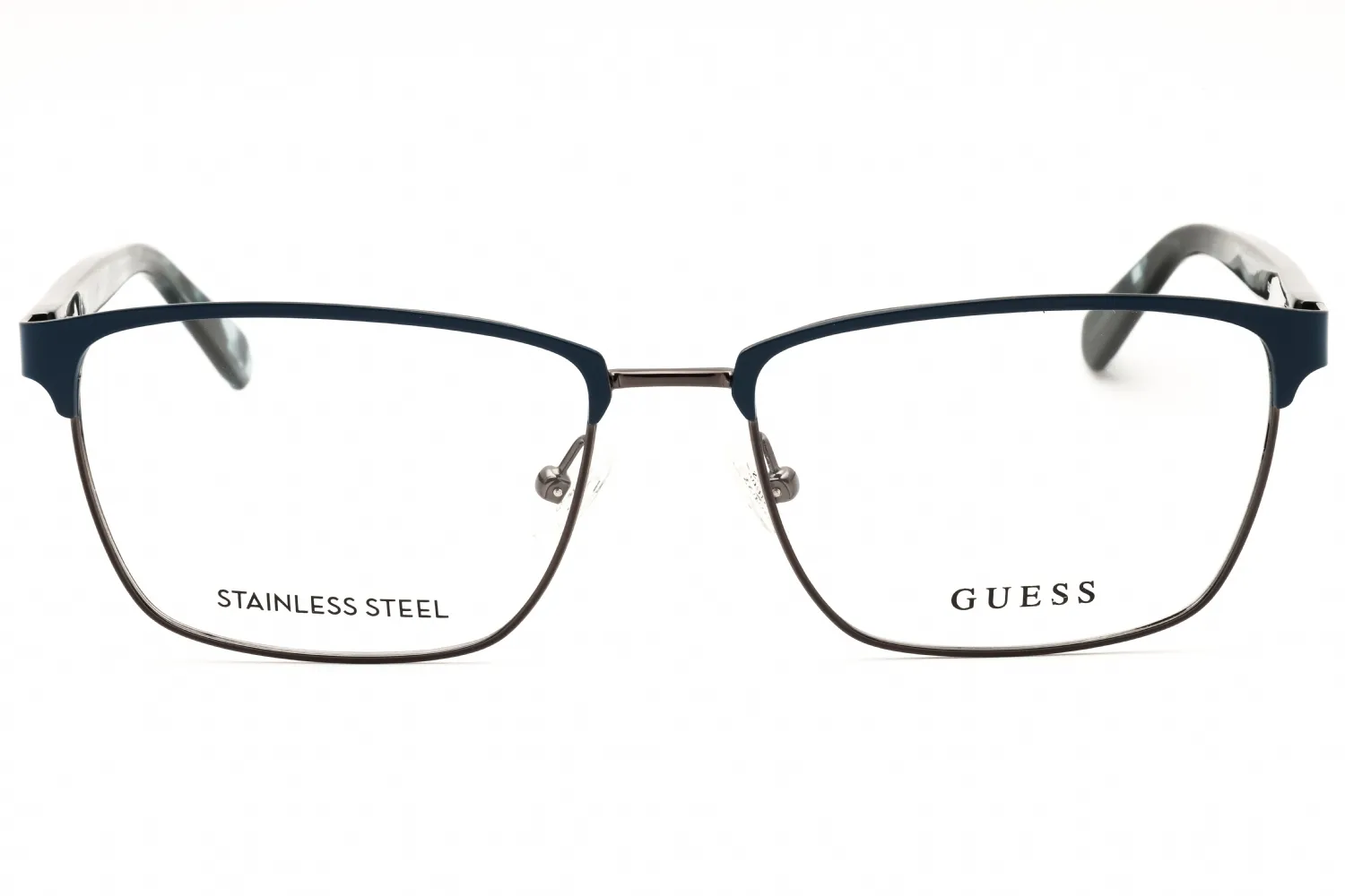 Guess GU50091 091 Eyeglasses Matte Blue 57mm Men 2