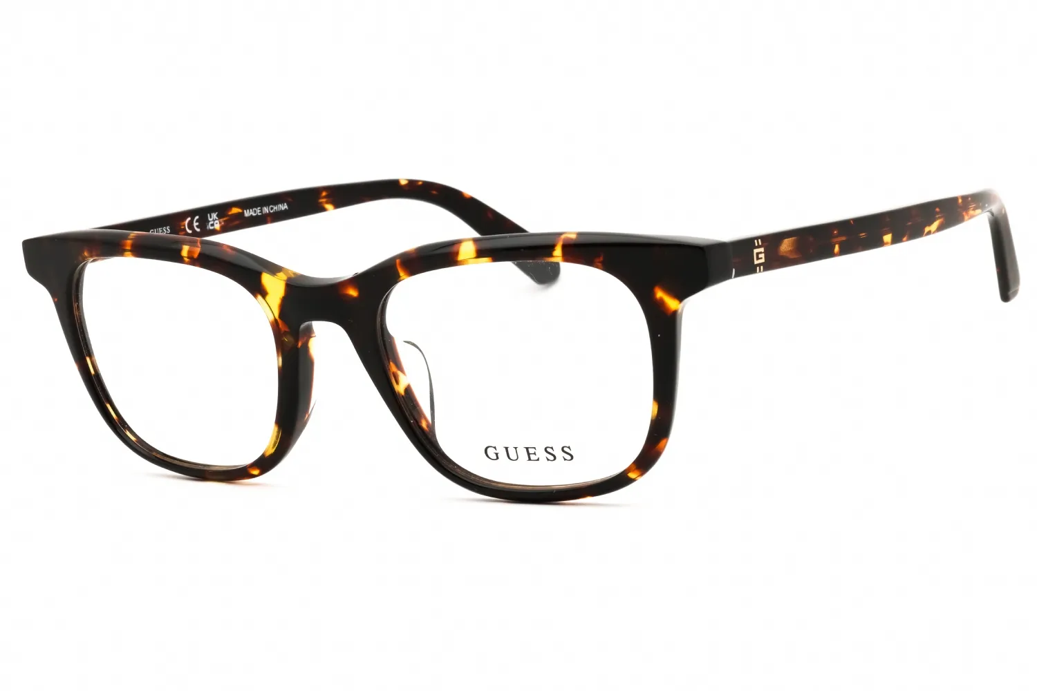 Guess GU50092-H 052 Eyeglasses Dark Havana 50mm Men