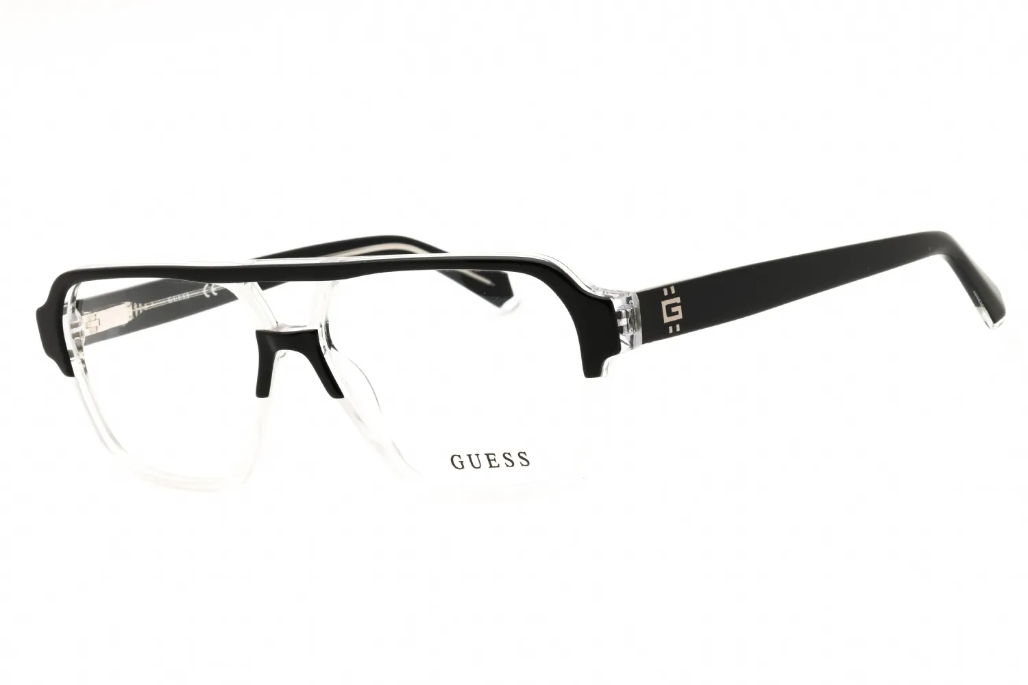 Guess GU50093 005 Eyeglasses Black 56mm Men