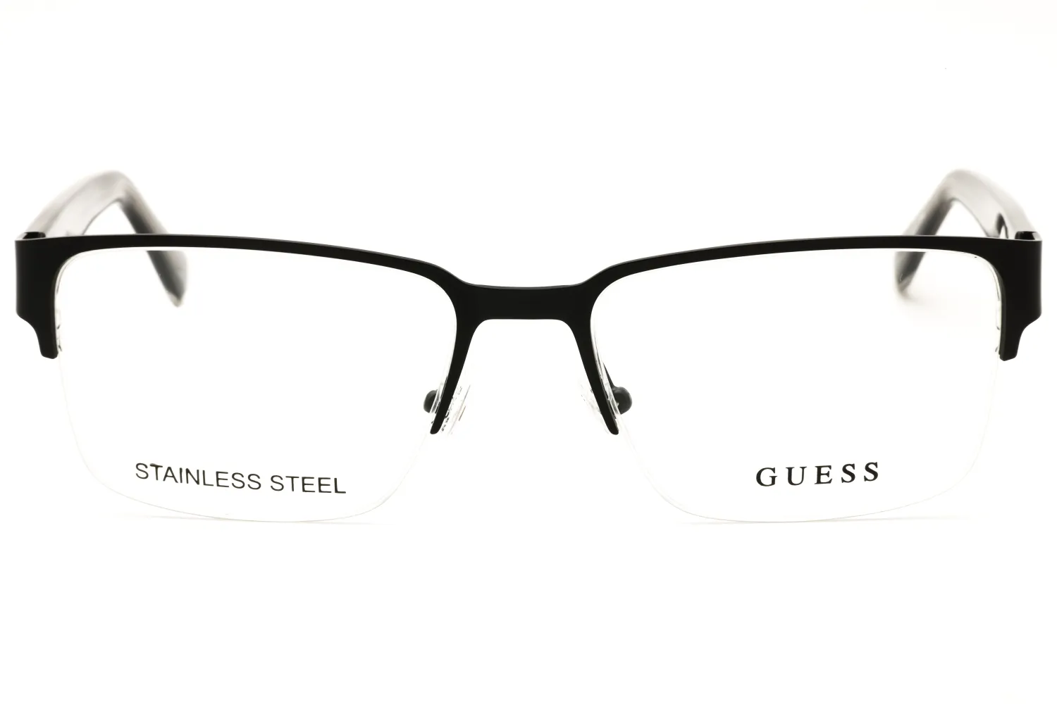 Guess GU50095 002 Eyeglasses Matte Black 53mm Men 2