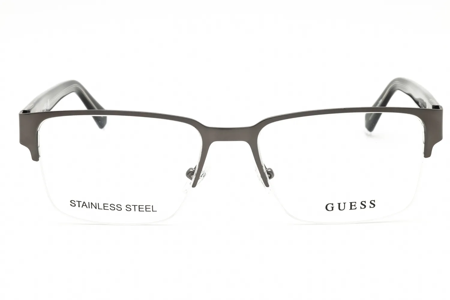 Guess GU50095 009 Eyeglasses Matte Gunmetal 53mm Men 2