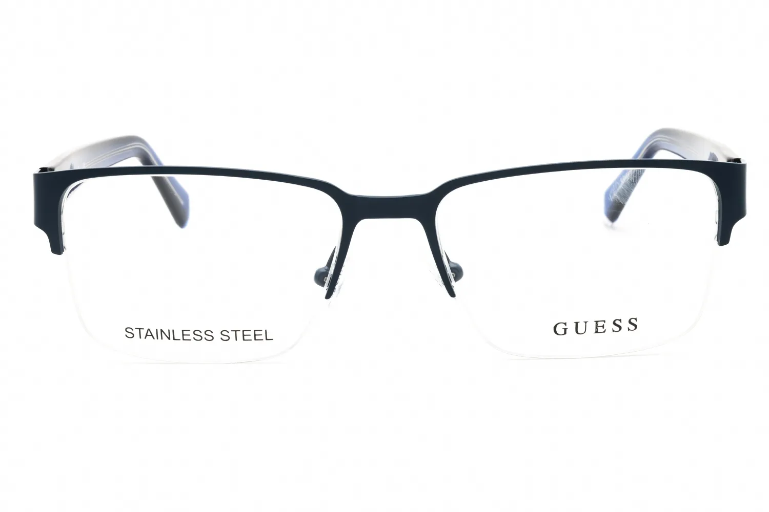 Guess GU50095 091 Eyeglasses Matte Blue 53mm Men 2