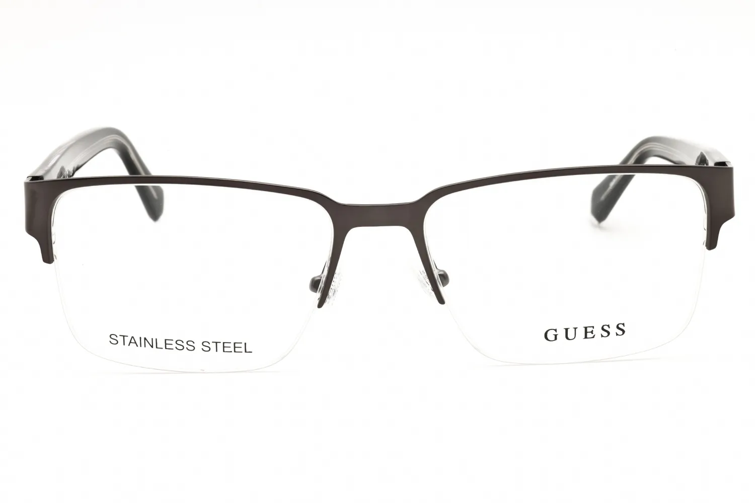 Guess GU50095 009 Eyeglasses Matte Gunmetal 55mm Men 2