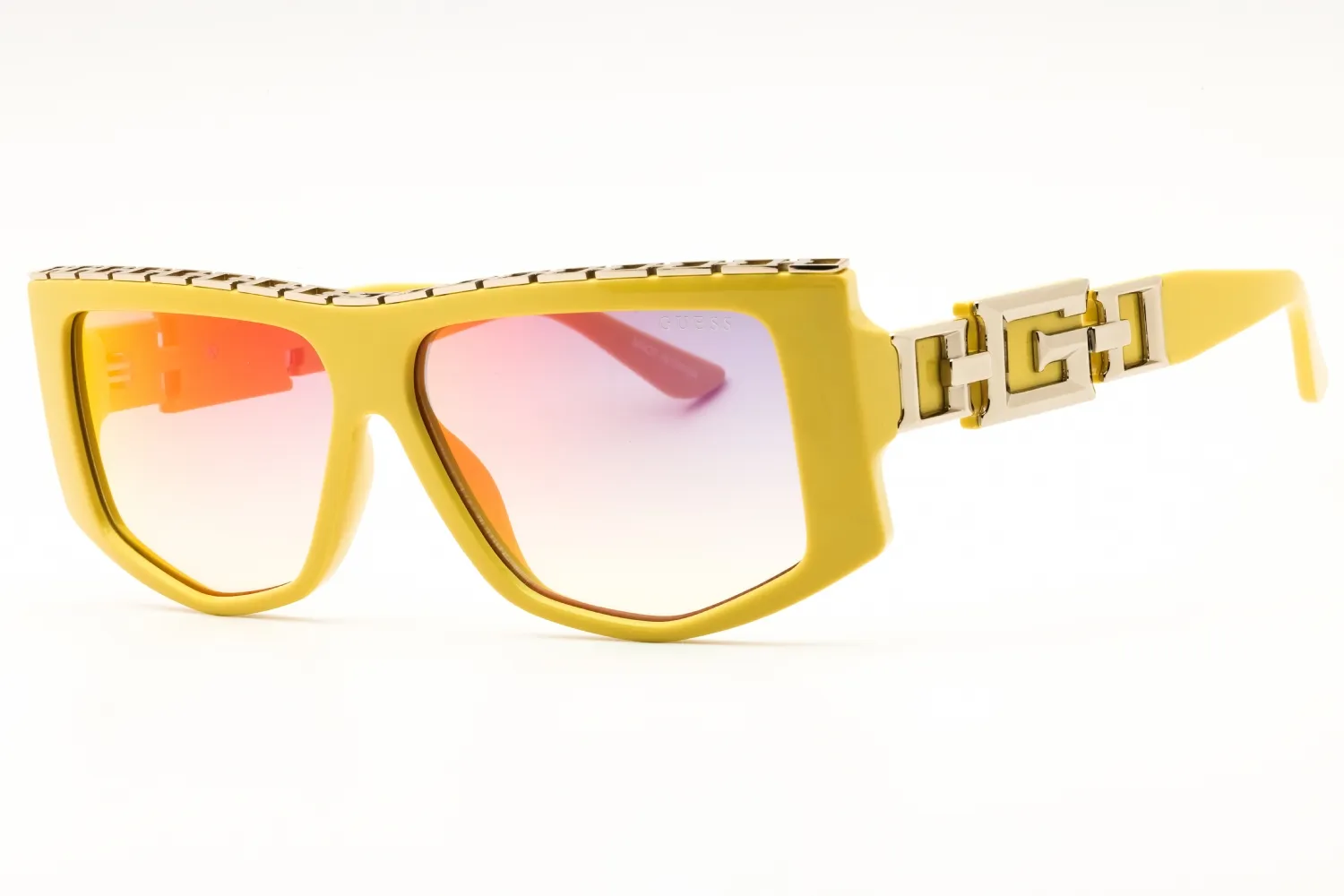Guess GU7914 39X Sunglasses Shiny Yellow 58mm Women