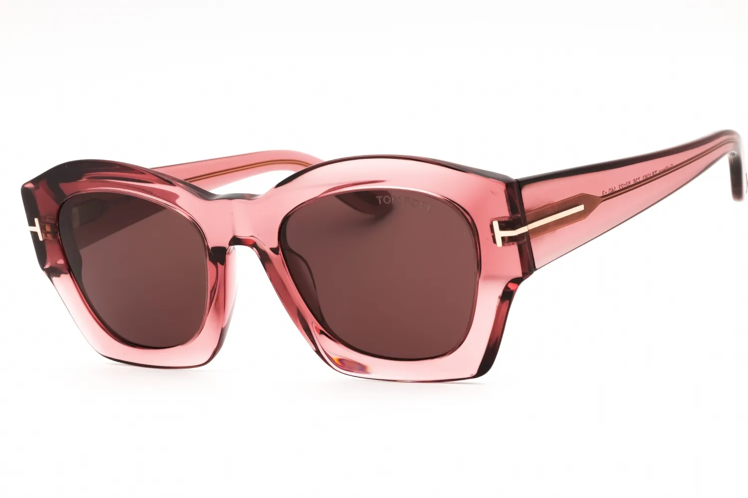 Tom Ford FT1083 72E Sunglasses Shiny Pink 52mm Women