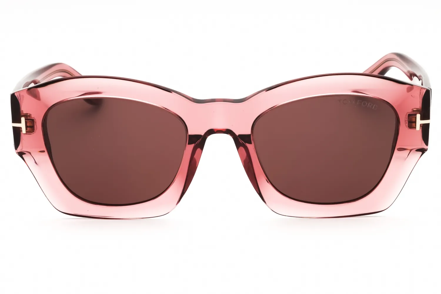 Tom Ford FT1083 72E Sunglasses Shiny Pink 52mm Women 2