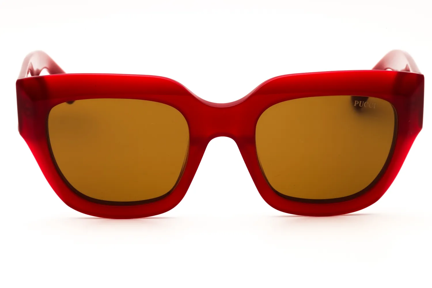 Emilio Pucci EP0215 69E Sunglasses Shiny Bordeaux 51mm Women 2