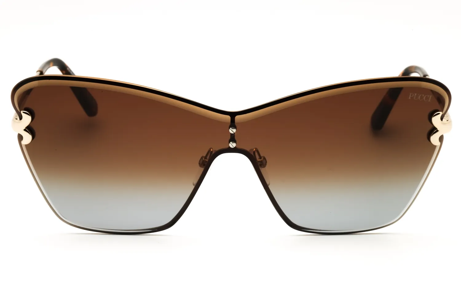 Emilio Pucci EP0218 32F Sunglasses Gold 0mm Women 2