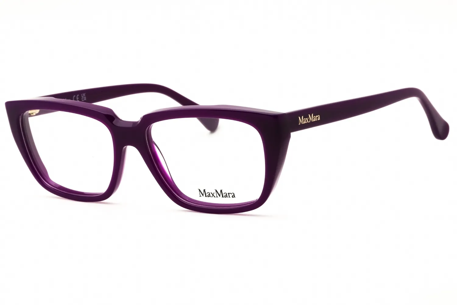Max Mara MM5112 081 Eyeglasses Shiny Violet 54mm Women