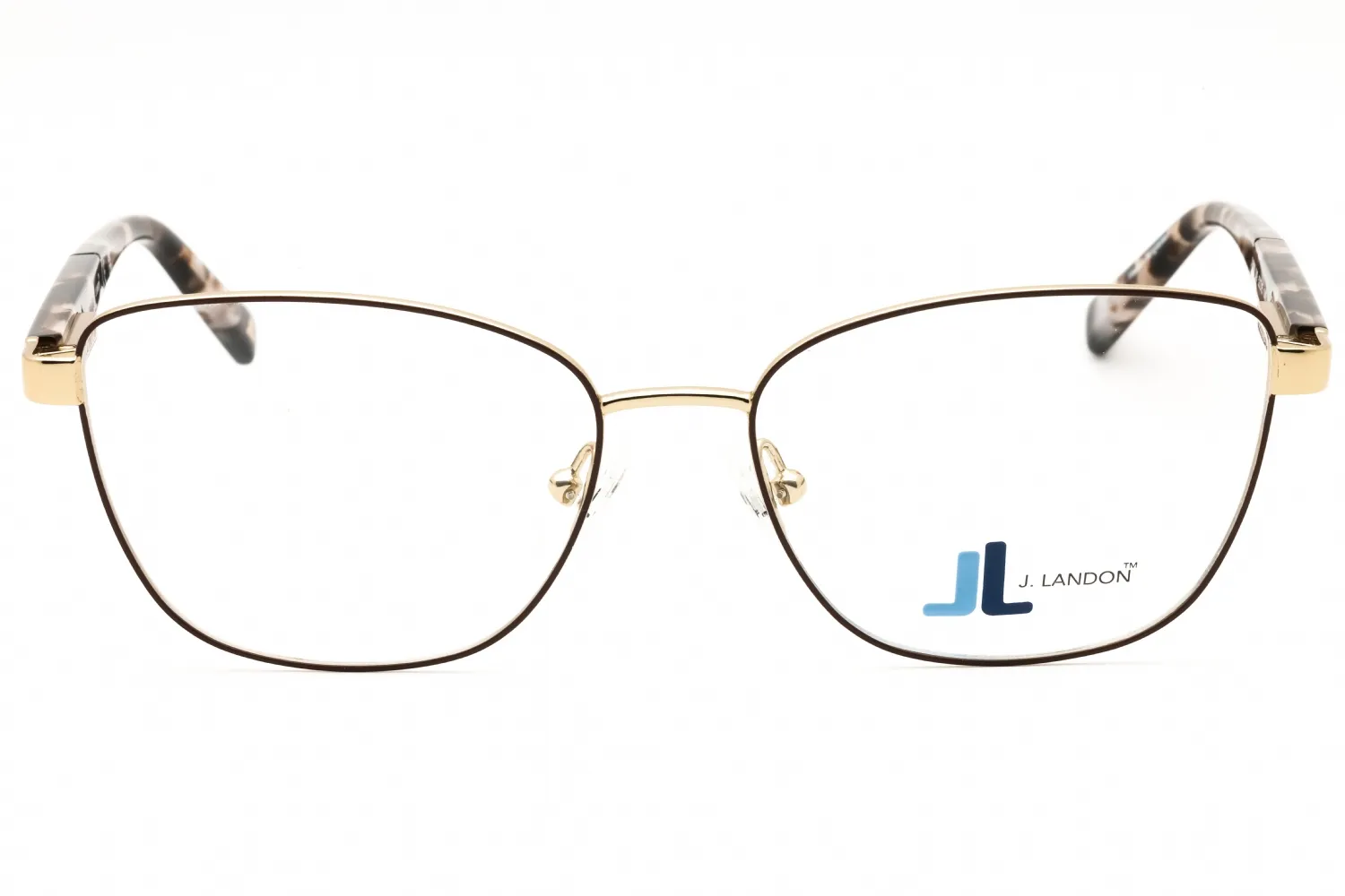 J. Landon JL5008 049 Eyeglasses Matte Dark Brown 52mm Women 2