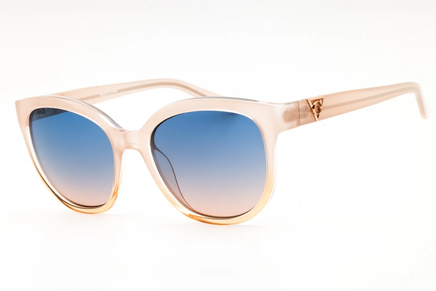 Guess GU7877 57B Sunglasses Shiny Beige 53mm Women