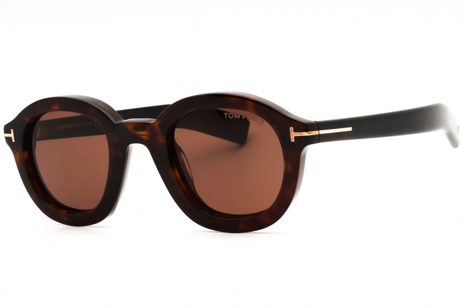 Tom Ford FT1100 52E Sunglasses Dark Havana 46mm Men