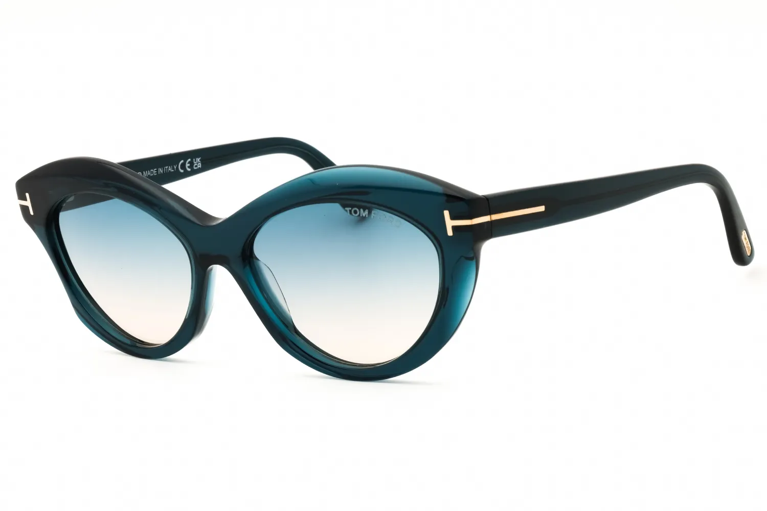 Tom Ford FT1111 92P Sunglasses Blue 55mm Women