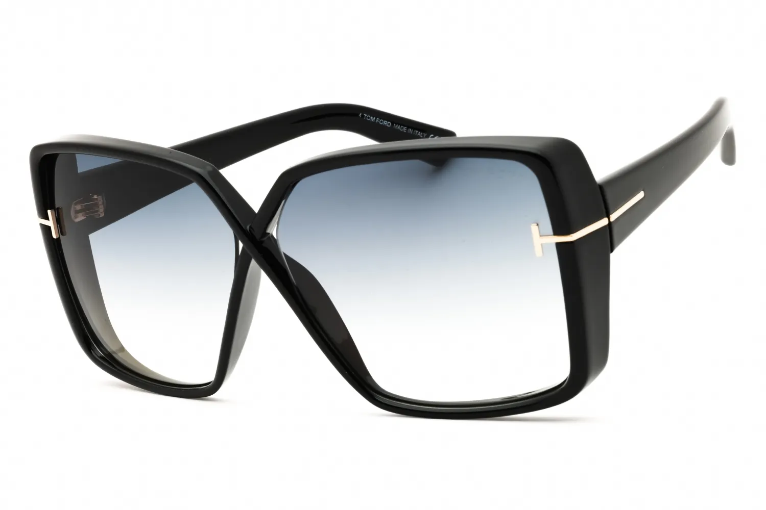 Tom Ford FT1117 01B Sunglasses Shiny Black 63mm Women