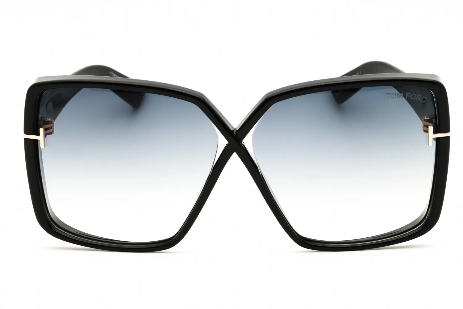 Tom Ford FT1117 01B Sunglasses Shiny Black 63mm Women 2
