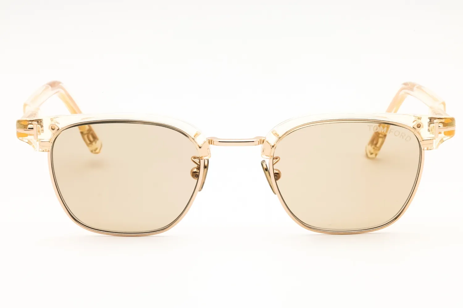 Tom Ford FT1119-D 39E Sunglasses Shiny Yellow 47mm Men 2