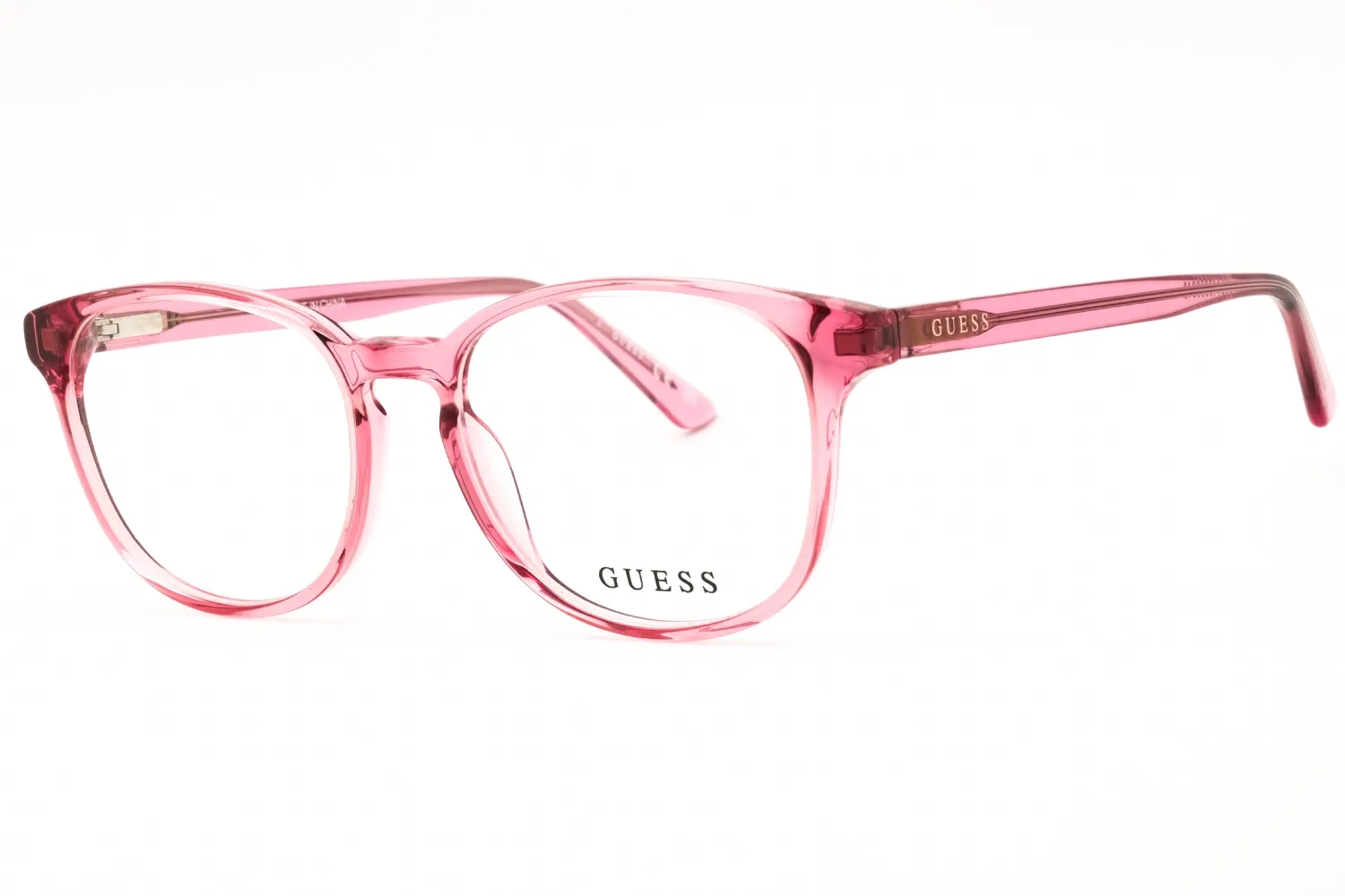 Guess GU8289 072 Eyeglasses Shiny Pink 49mm Women