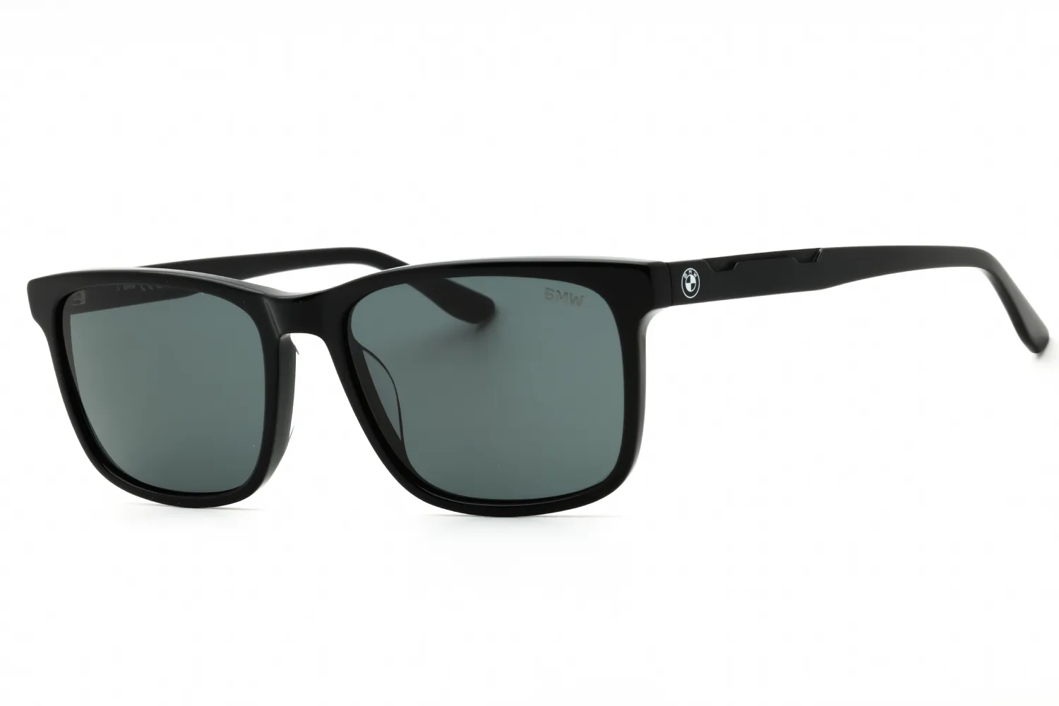 BMW BW0053-H 01A Sunglasses Shiny Black 55mm Men