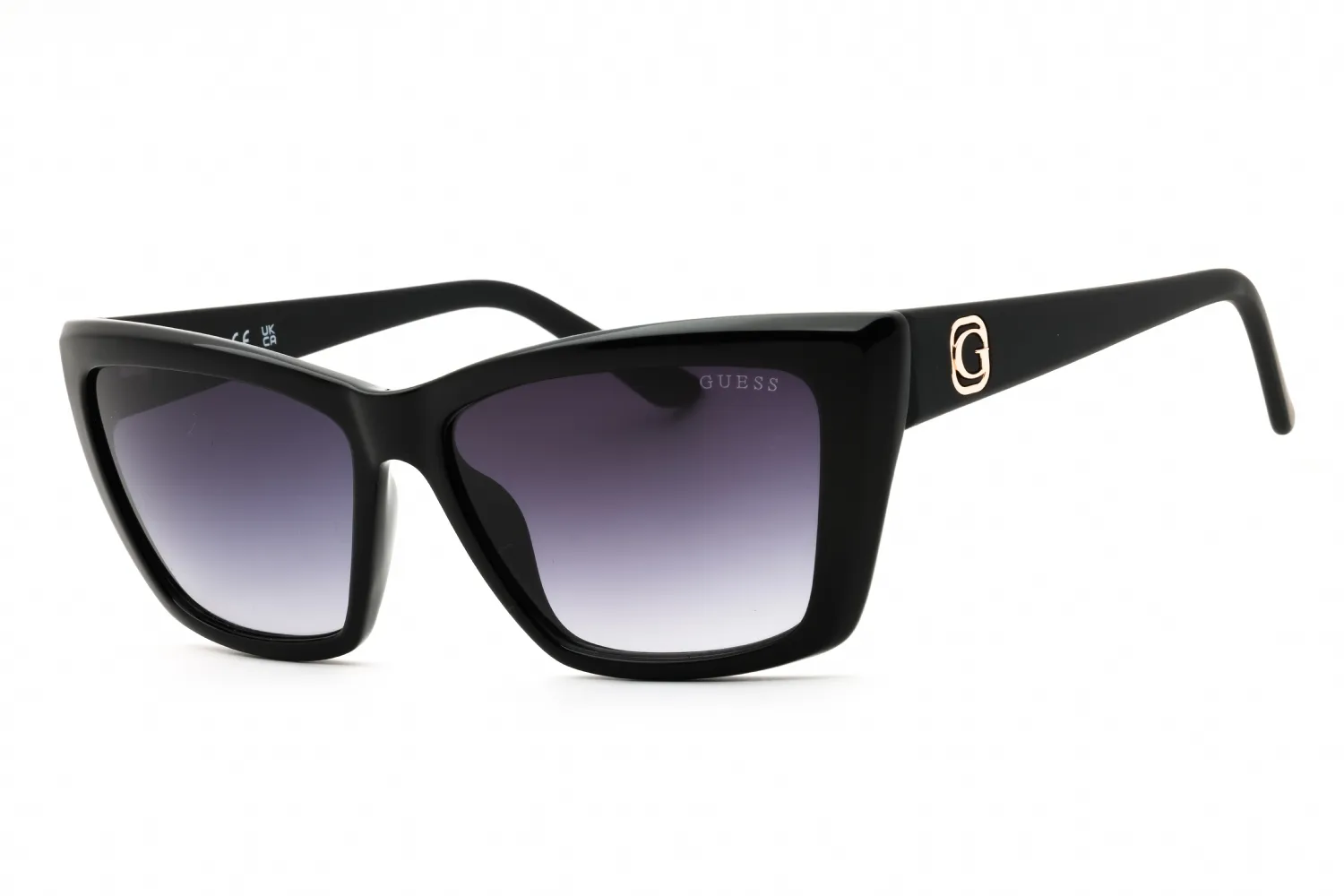 Guess GU00098 01B Sunglasses Shiny Black 55mm Women