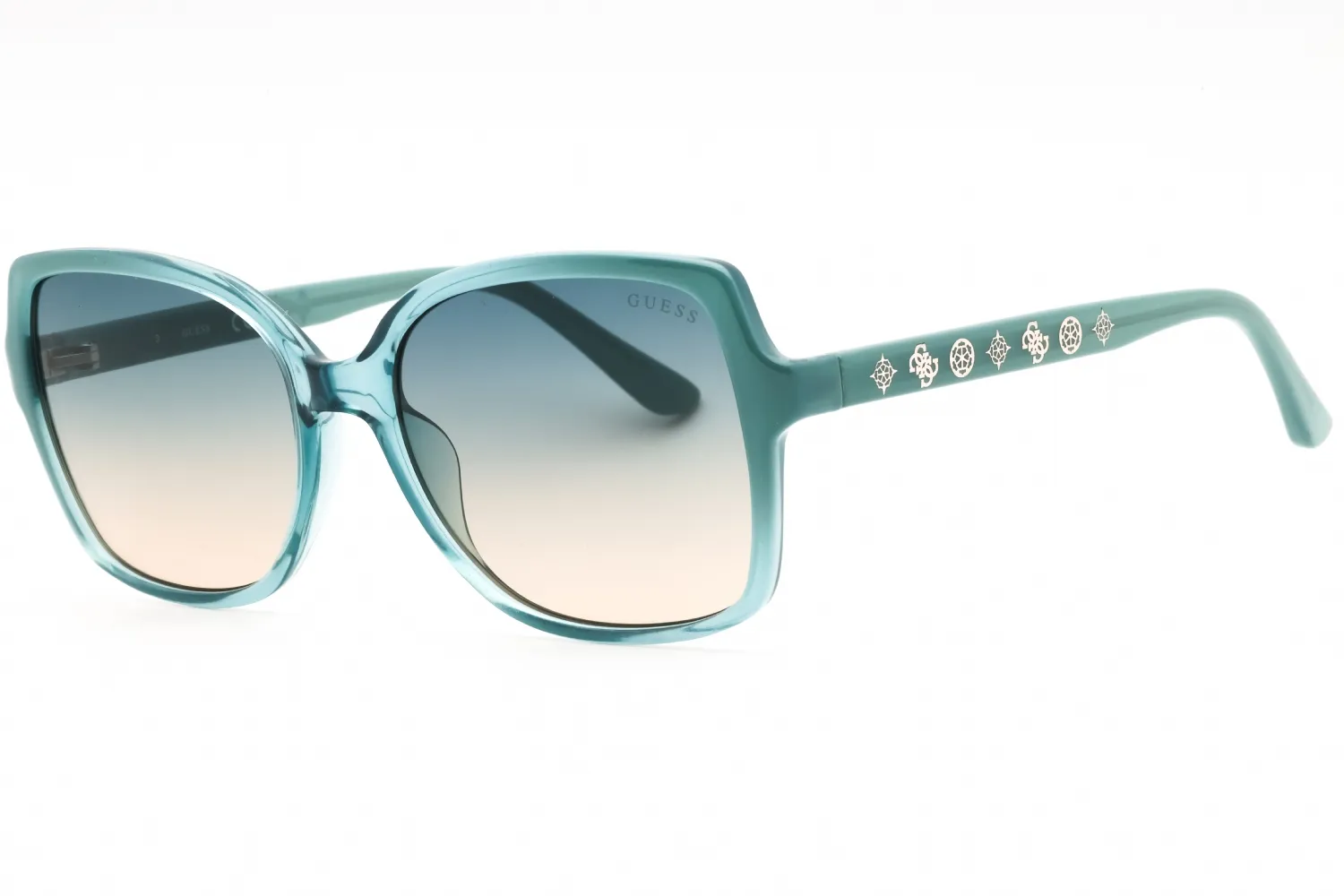 Guess GU00100 89W Sunglasses Turquoise 55mm Women