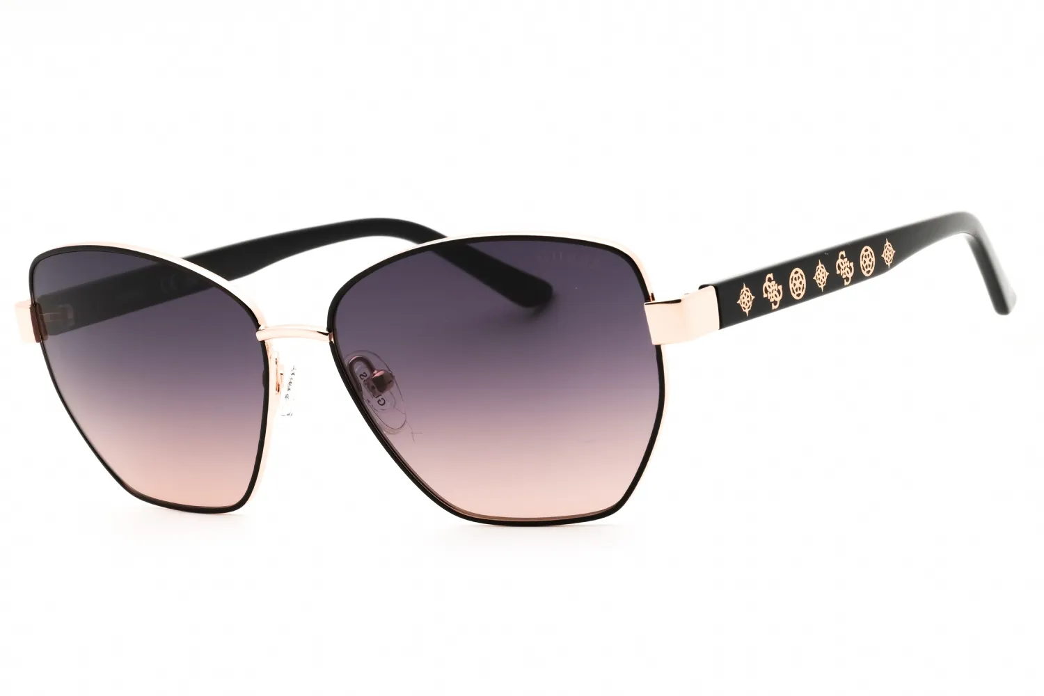 Guess GU00102 05B Sunglasses Black 56mm Women