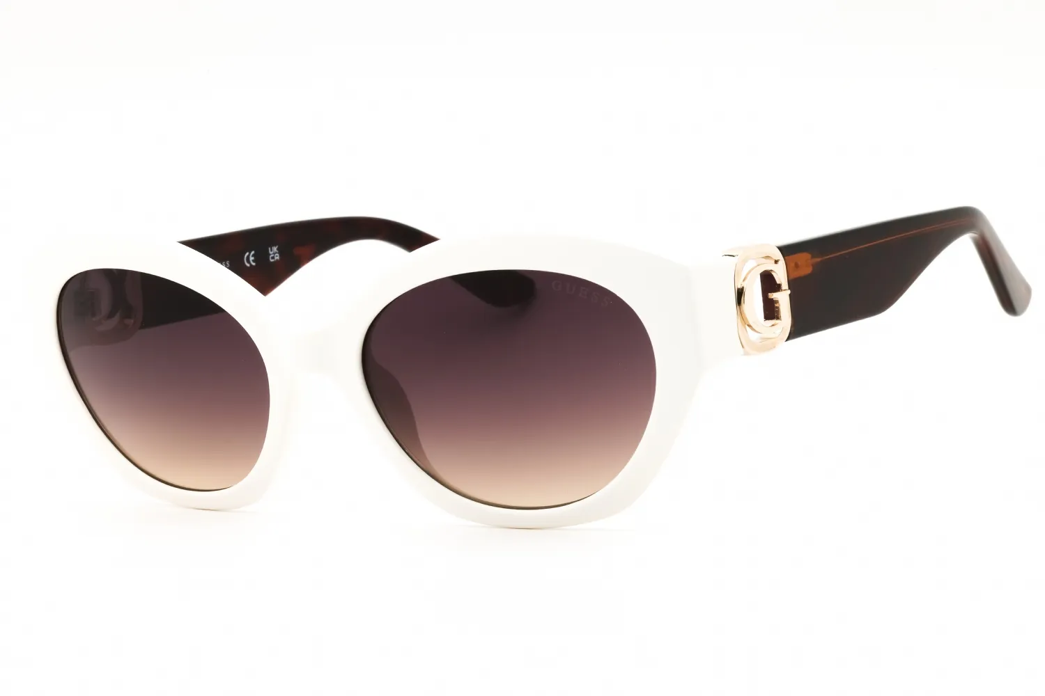 Guess GU00104 21B Sunglasses White 56mm Women