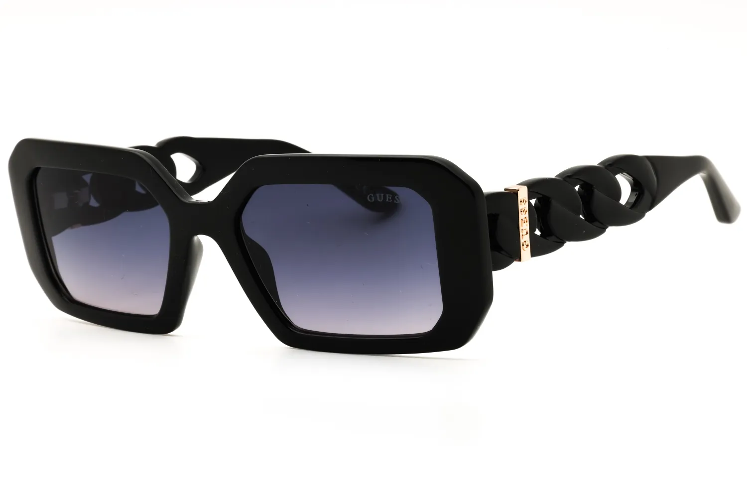 Guess GU00110 01B Sunglasses Shiny Black 54mm Women