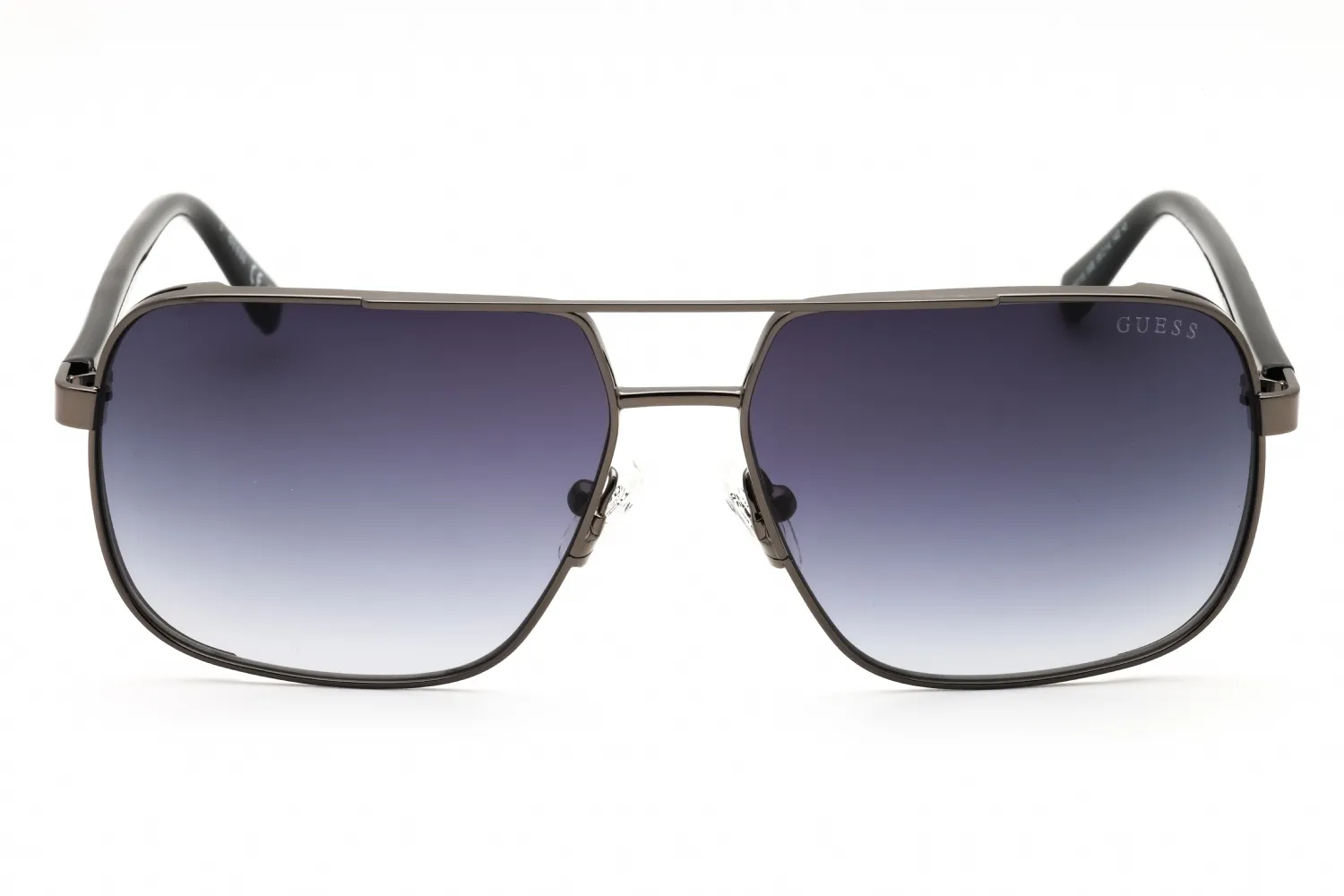 Guess GU00119 08B Sunglasses Shiny Gunmetal 58mm Men 2