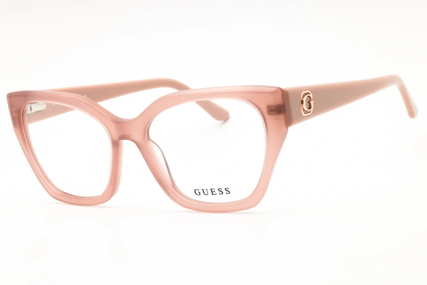 Guess GU50112 0575 Eyeglasses Shiny Beige 55mm Women