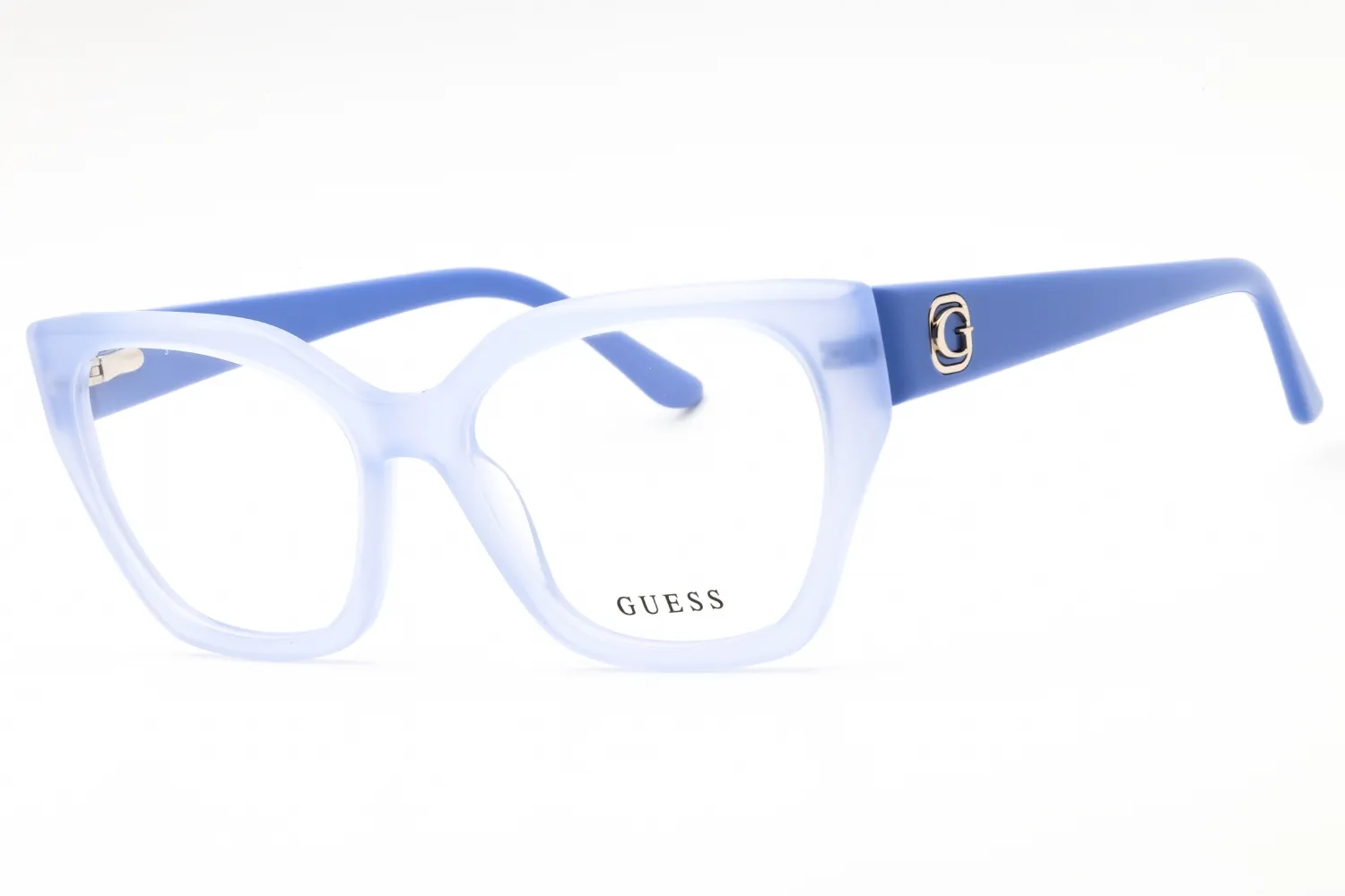 Guess GU50112 081 Eyeglasses Shiny Violet 55mm Women