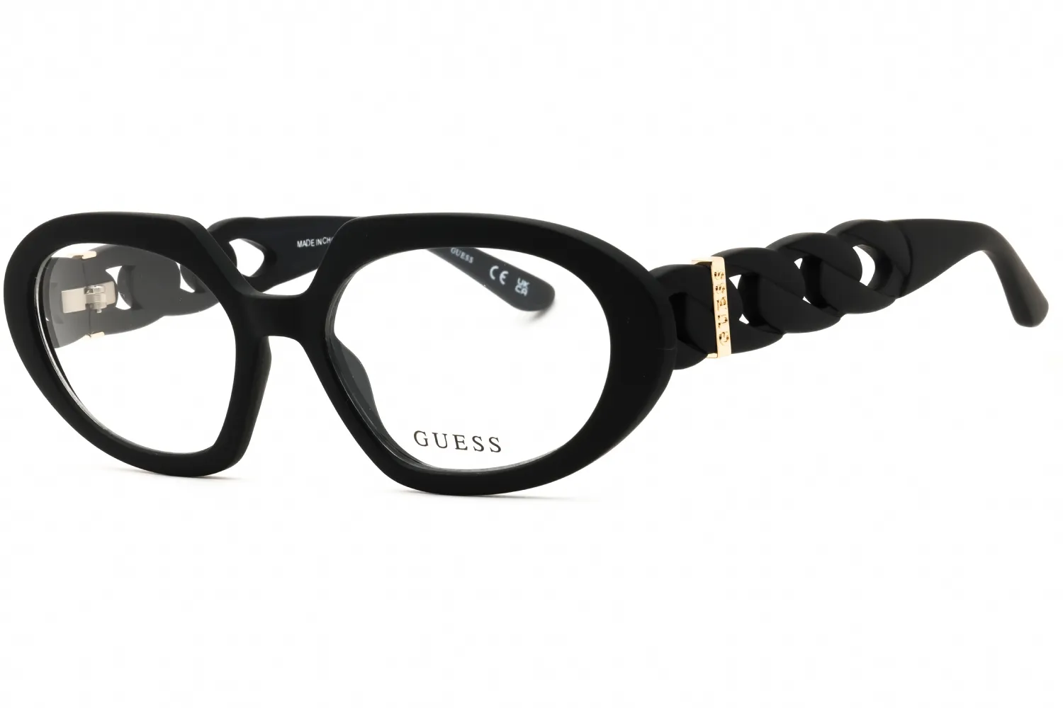 Guess GU50117 002 Eyeglasses Matte Black 54mm Women