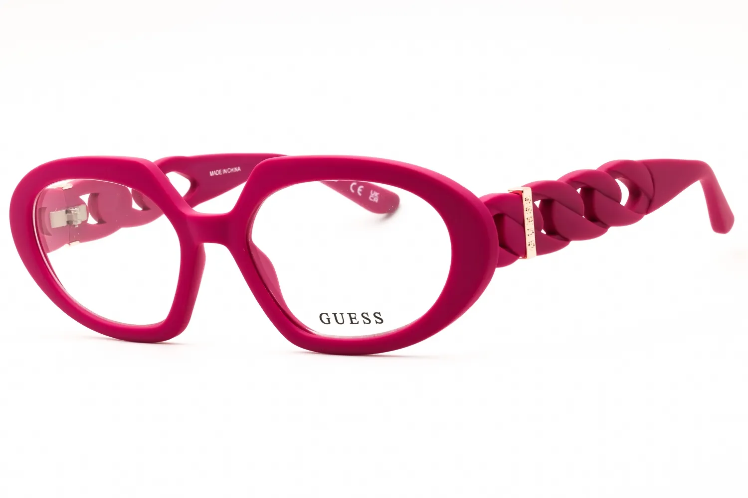 Guess GU50117 073 Eyeglasses Matte Pink 54mm Women