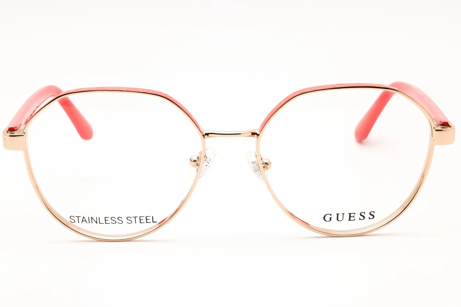 Guess GU50124 074 Eyeglasses Pink 53mm Women 2