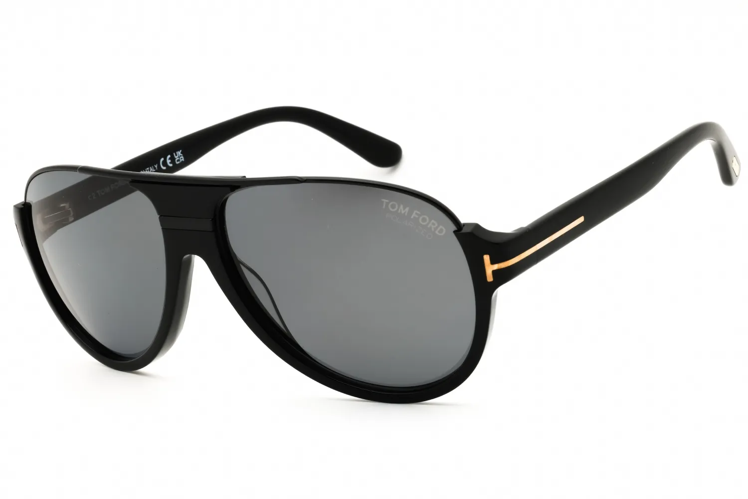 Tom Ford FT0334 01D Sunglasses Shiny Black 59mm Women