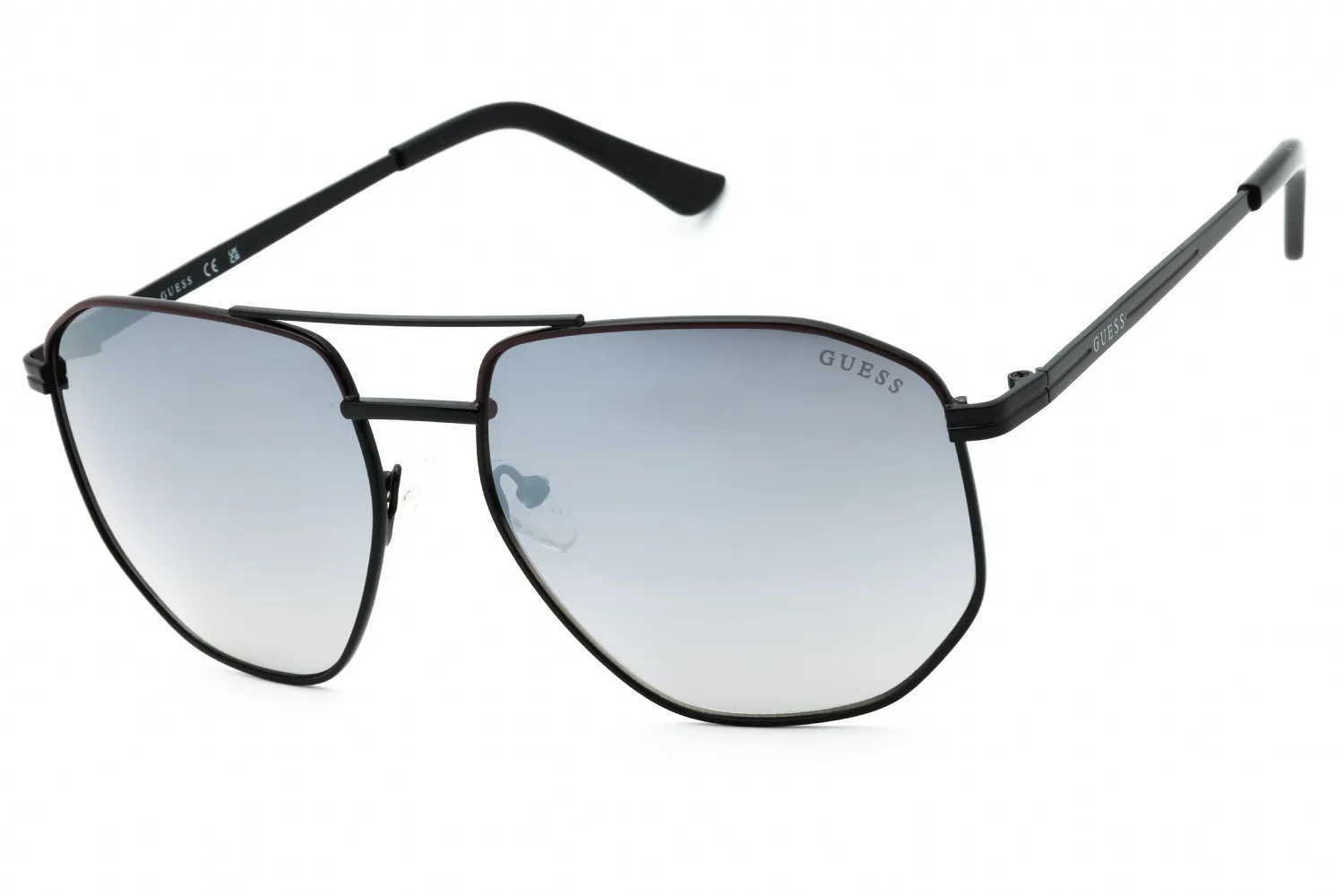 Guess Factory GF5122 01C Sunglasses Shiny Black 60mm Men