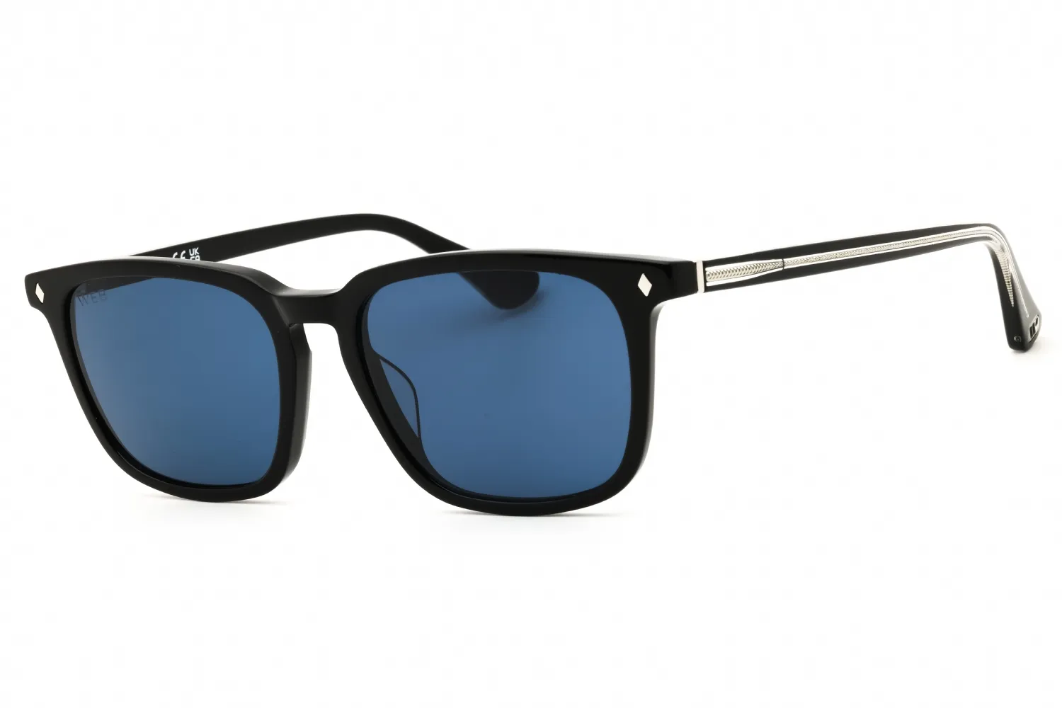 Web WE0369 01V Sunglasses Shiny Black 54mm Men
