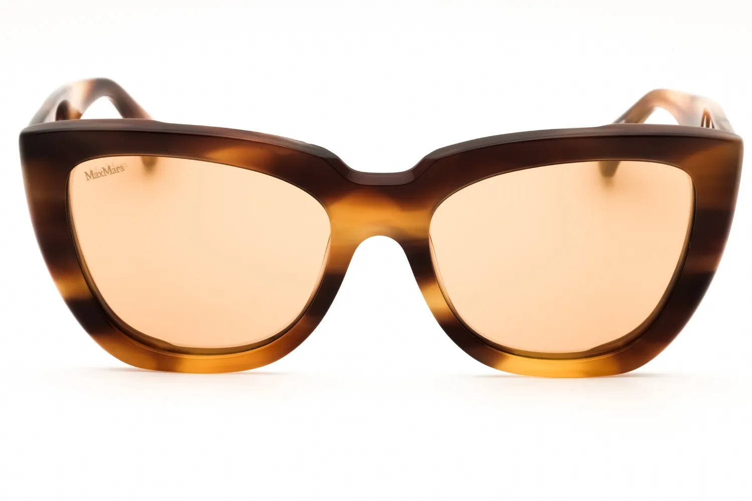 Max Mara MM0090 47G Sunglasses Light Brown 54mm Women 2