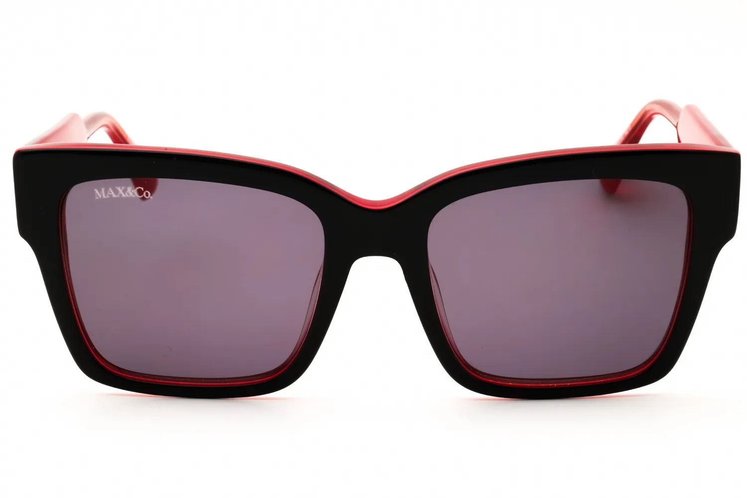 Max & Co MO0094 01A Sunglasses Shiny Black 52mm Women 2