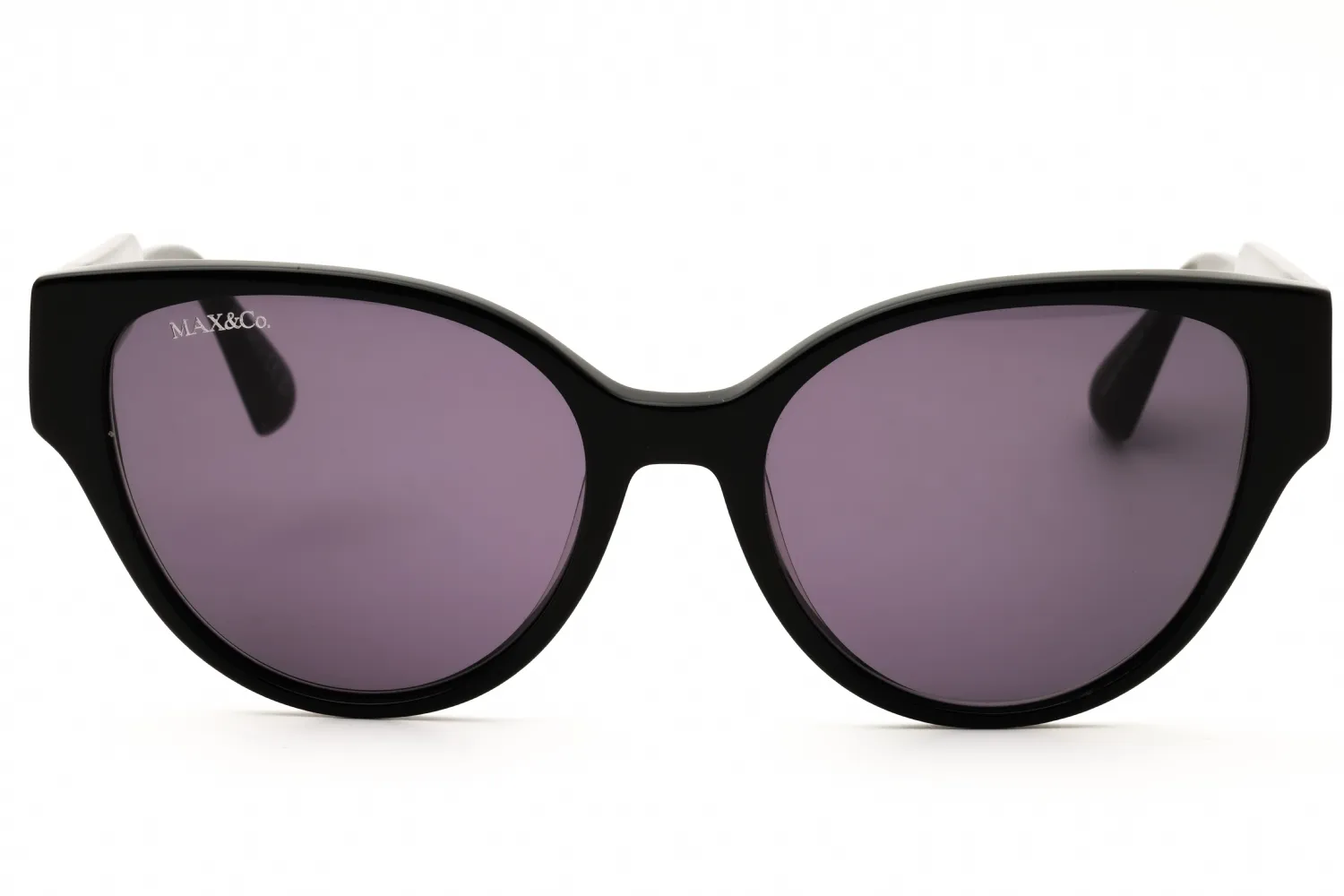 Max & Co MO0095 01A Sunglasses Shiny Black 54mm Women 2