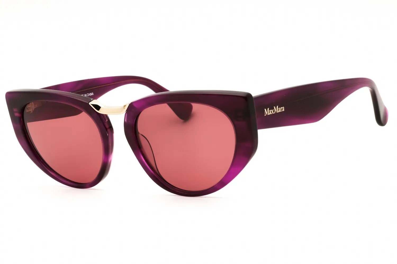 Max Mara MM0093 83Y Sunglasses Violet 54mm Women