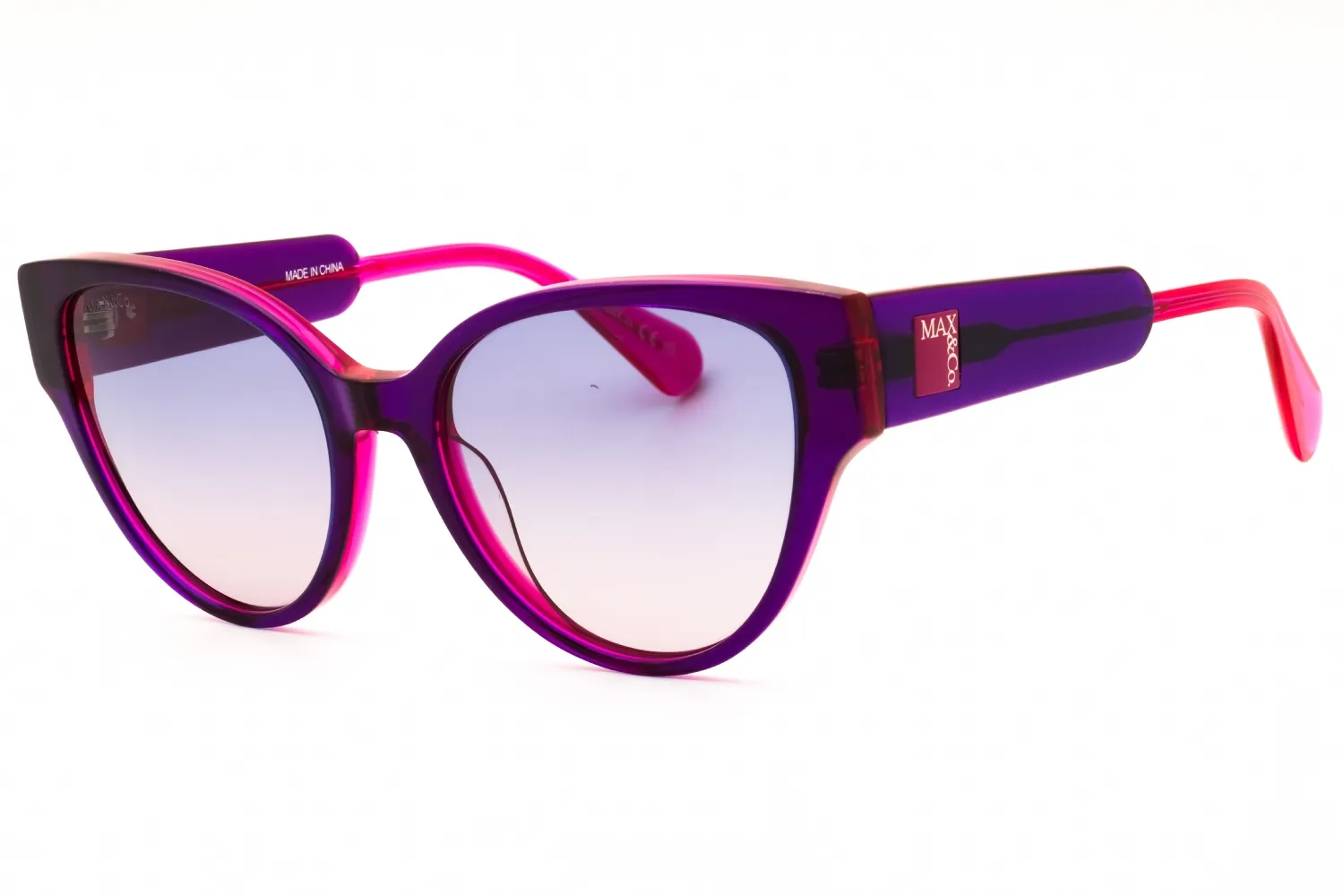Max & Co MO0095 81Z Sunglasses Shiny Violet 54mm Women