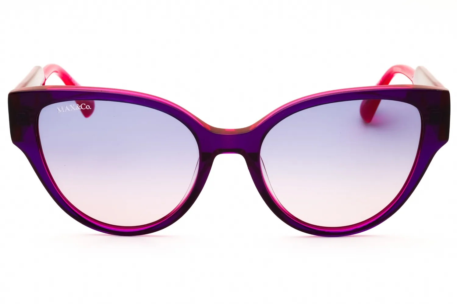 Max & Co MO0095 81Z Sunglasses Shiny Violet 54mm Women 2