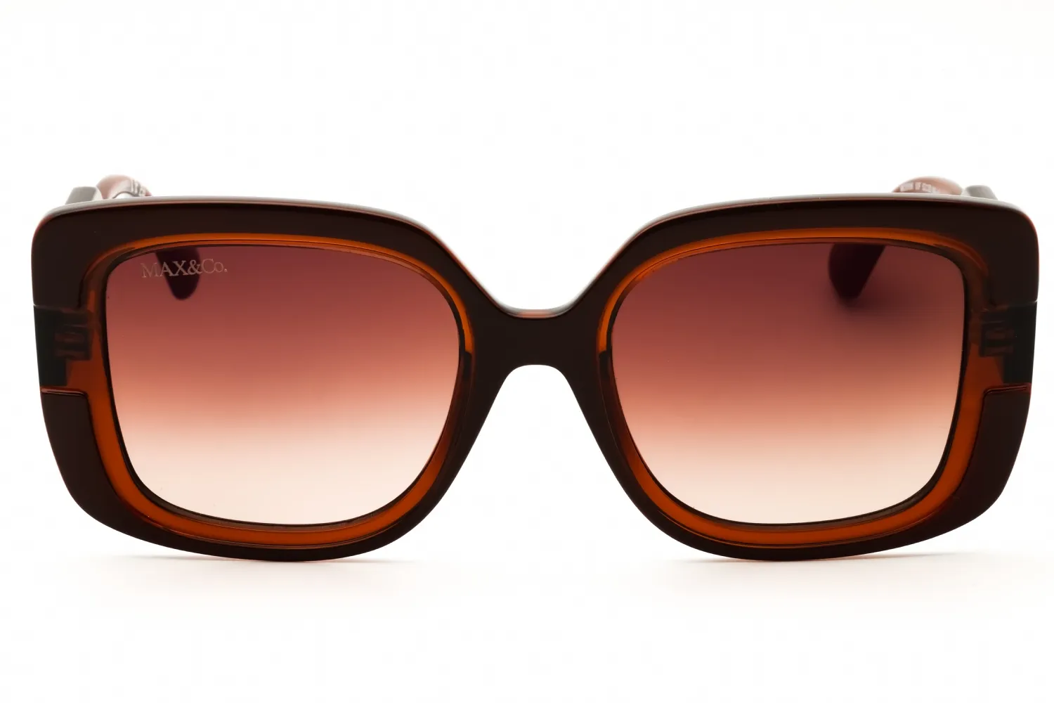 Max & Co MO0096 50F Sunglasses Dark Brown 52mm Women 2